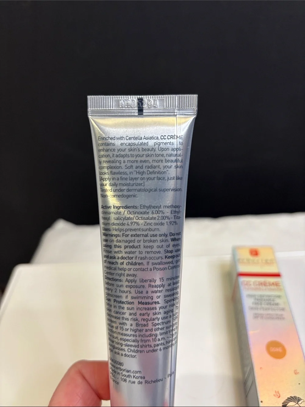 Erborian CC Crème High Definition Radiance Face Cream - Doré (Medium)